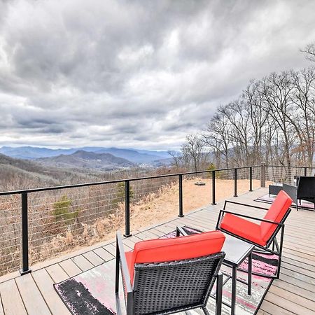 Scenic Hillside Cabin In Sylva With Hot Tub And Views! Exterior foto
