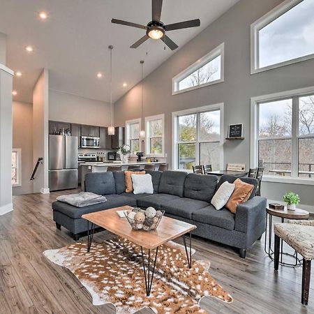Scenic Hillside Cabin In Sylva With Hot Tub And Views! Exterior foto